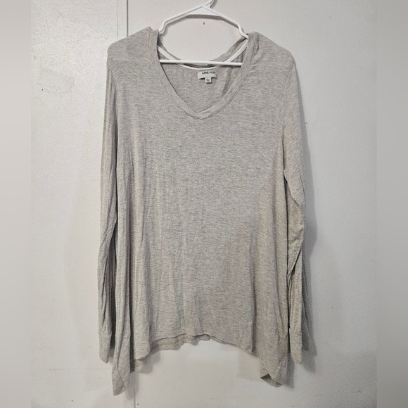 Anne Klein Long Sleeve Gray Shirt! - Picture 1 of 6